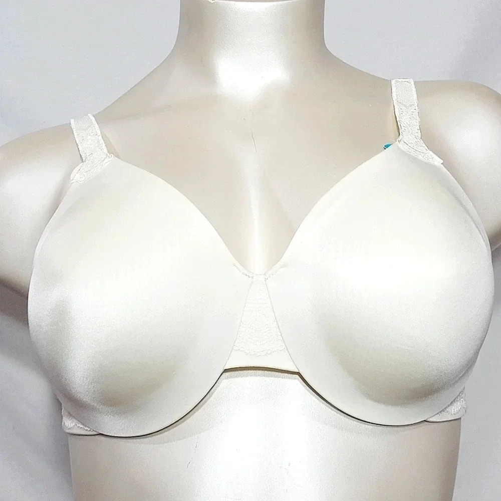 38D Vanity Fair Comfort Where it Counts UW‎ Bra White NWT